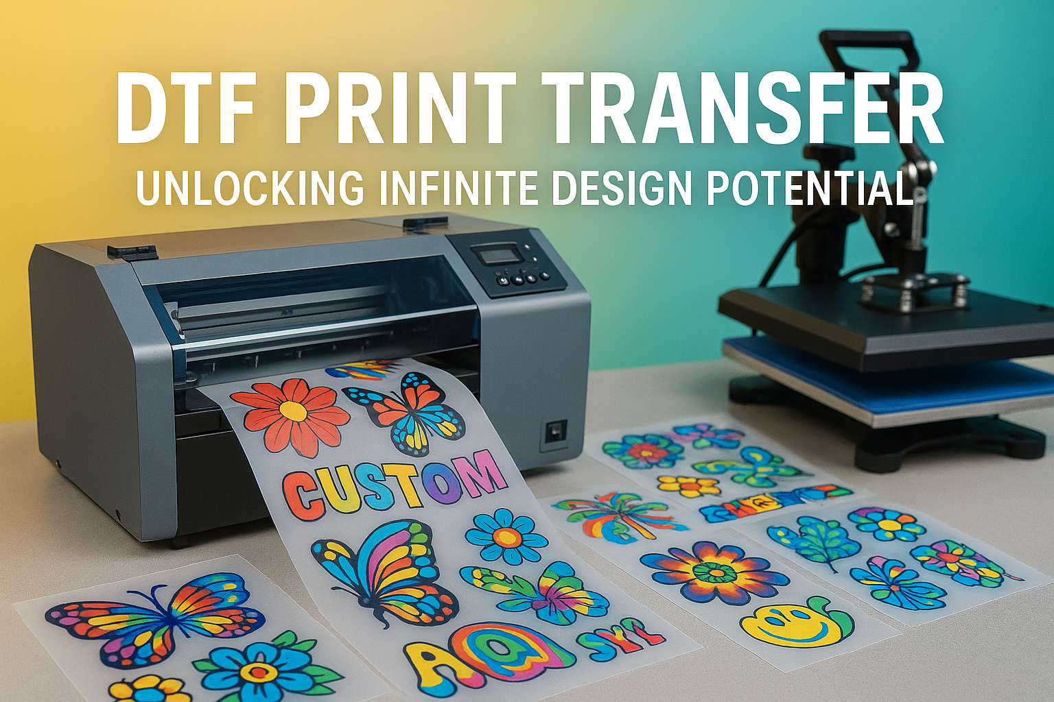 DTF Print Transfer: Unlocking the Infinite Design Potential in Custom Apparel