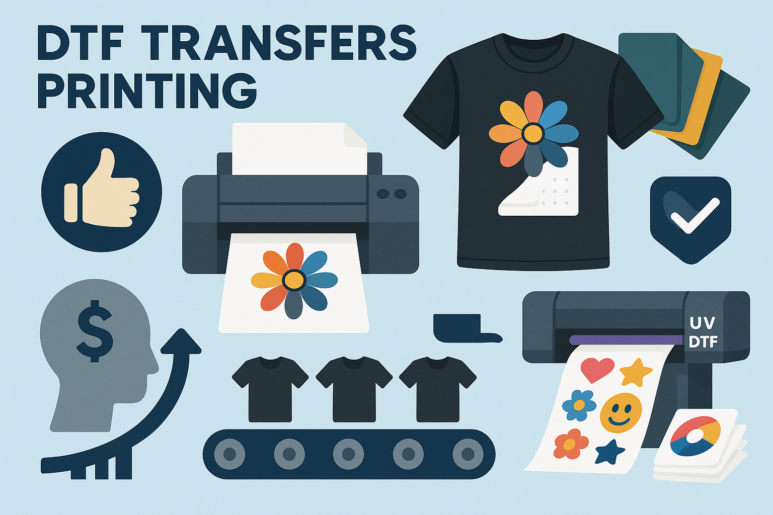Direct To Film (DTF) Transfers Printing: The Future of Custom Apparel & Product Personalization