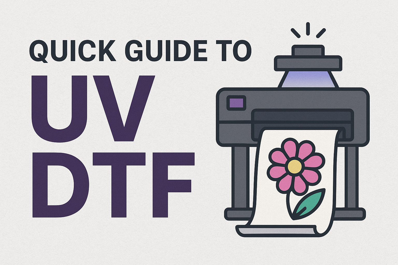 What Are UV DTF Transfers? A Quick Guide