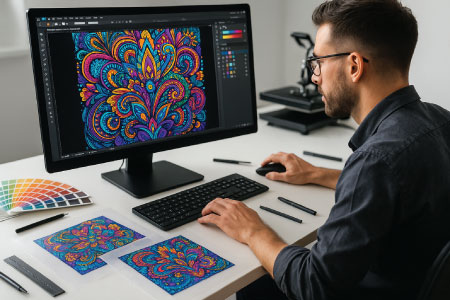 How to Create Complex Designs Using DTF Transfers For Apparel Prints