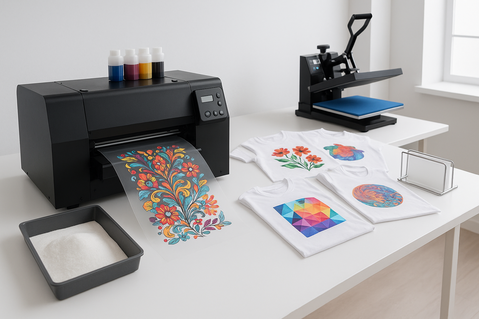 How to Print Digital Textiles with DTF Printing